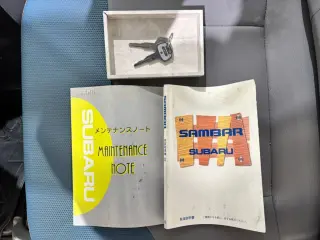 2000 Subaru Sambar Truck — White 4WD Kei Trucks, photo 26 of 26