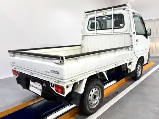 White 2000 Subaru Sambar Truck, 5-Speed Manual, imported kei truck, stock KTD-0854 (photo 4)