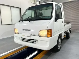 2000 Subaru Sambar Truck — White 4WD Kei Trucks, photo 2 of 29