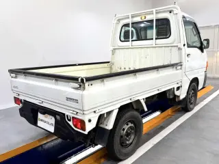 White 2000 Subaru Sambar Truck, 5-Speed Manual, imported kei truck, stock KTD-0856 (photo 4)