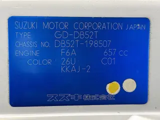 2000 Suzuki Carry Truck — White 4WD Kei Trucks, photo 24 of 25