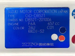 2000 Suzuki Carry Truck — White 4WD Kei Trucks, photo 24 of 25