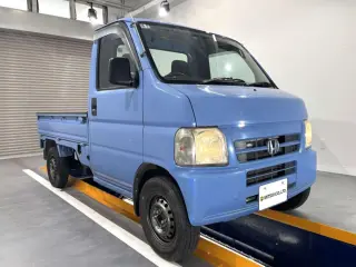 2001 Honda Acty Truck — Blue 2WD Kei Trucks, photo 1 of 26