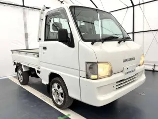 2001 Subaru Sambar Truck — White 2WD Kei Trucks, photo 1 of 27