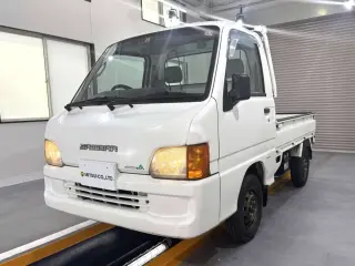 White 2001 Subaru Sambar Truck, 84,200 miles, EN07 660 cc, stock KTD-0873 (photo 2)