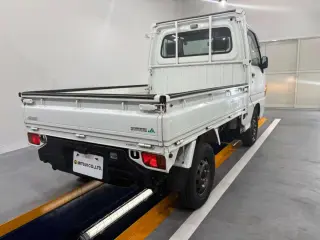 White 2001 Subaru Sambar Truck, 5-Speed Manual, imported kei truck, stock KTD-0873 (photo 4)