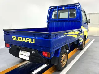 Blue 2001 Subaru Sambar Truck, 5-Speed Manual, imported kei truck, stock KTD-0874 (photo 4)