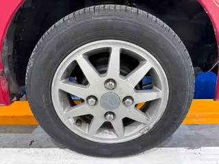 Red 1990 Daihatsu Mira Walkthrough Van, 85,900 miles, EF 660 cc, stock KTD-0881 (photo 18)