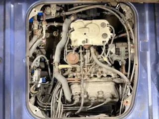 Blue 1994 Honda Acty Van, 146,700 miles, E07A 660 cc, stock KTD-0889 (photo 6)