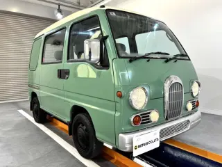 Green 1994 Subaru Sambar Van Classic 2WD JDM van for sale, stock KTD-0891 (photo 1)