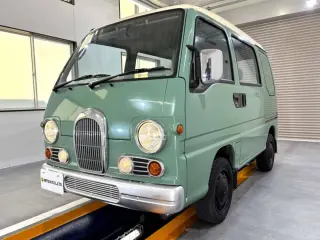 Green 1994 Subaru Sambar Van Classic, 107,200 miles, EN07 660 cc, stock KTD-0891 (photo 2)