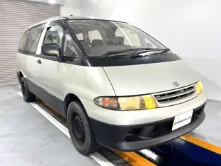 Gold 1995 Toyota Estima Lucida 2WD JDM van for sale, stock KTD-0896 (photo 1)