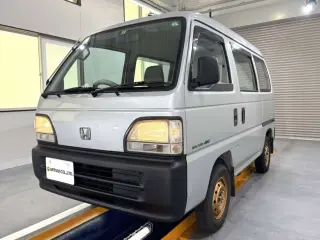Silver 1996 Honda Acty Van, 14,200 miles, E07A 660 cc, stock KTD-0899 (photo 2)