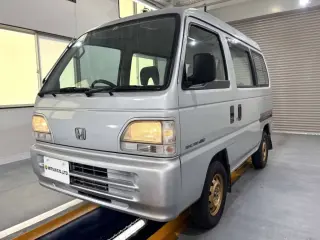 1996 Honda Acty Van — Silver 4WD JDM Vans, photo 2 of 35