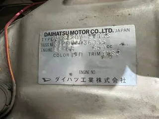 Black 1997 Daihatsu Atrai, 135,700 miles, EF 660 cc, stock KTD-0908 (photo 30)