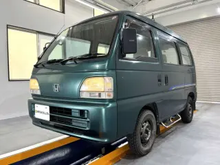 Green 1997 Honda Acty Van, 136,700 miles, E07A 660 cc, stock KTD-0909 (photo 2)