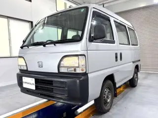 Silver 1997 Honda Acty Van, 28,600 miles, E07A 660 cc, stock KTD-0912 (photo 2)