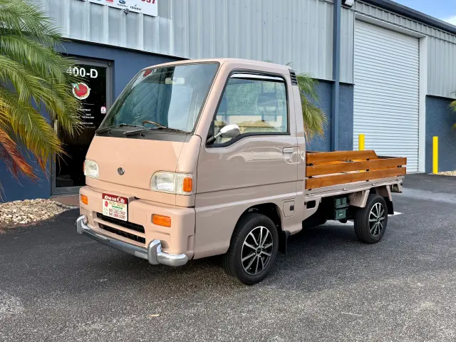 1998 Subaru Sambar 4WD kei truck for sale, stock KTD-0084