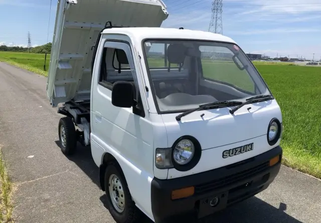 1991 Suzuki Carry Mini Dump Truck 4WD mini dump truck for sale, stock KTD-0126