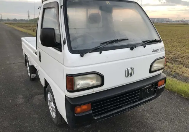 1992 Honda Acty Truck 4WD kei truck for sale, stock KTD-0216
