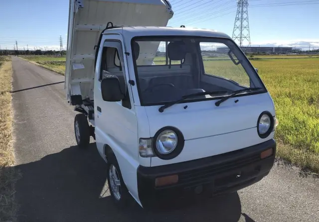 1992 Suzuki Carry Mini Dump Truck 4WD mini dump truck for sale, stock KTD-0130