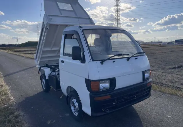 1994 Daihatsu Hijet Mini Dump Truck 4WD mini dump truck for sale, stock KTD-0135