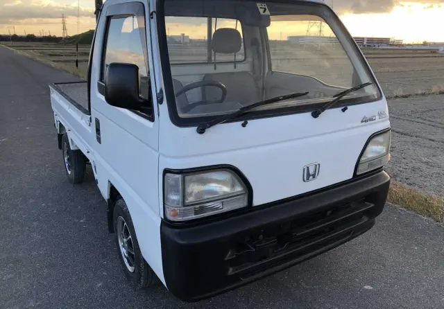 1994 Honda Acty Mini Truck, Kei Truck with AC 4WD kei truck for sale, stock KTD-0232