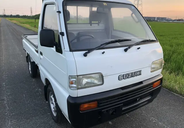 1994 Suzuki Carry Mini Truck, Kei Truck 4WD kei truck for sale, stock KTD-0240