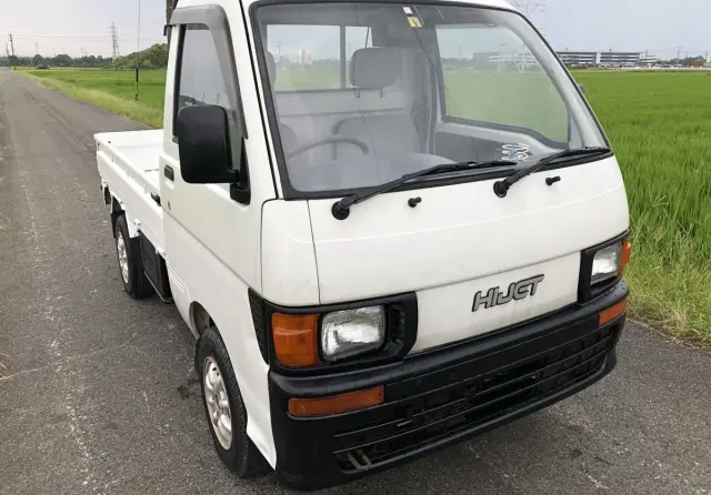 1995 Daihatsu Hijet Truck 4WD kei truck for sale, stock KTD-0243