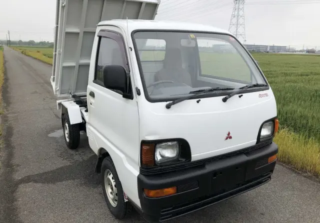 1995 Mitsubishi Minicab Dump 4WD mini dump truck for sale, stock KTD-0142