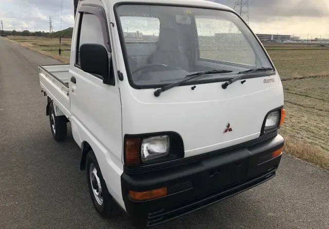 1995 Mitsubishi Minicab Mini Truck, Kei Truck in USA 4WD kei truck for sale, stock KTD-0249