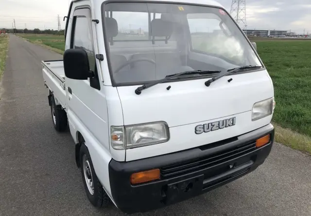 1995 Suzuki Carry Mini Truck, Kei Truck 4WD kei truck for sale, stock KTD-0254