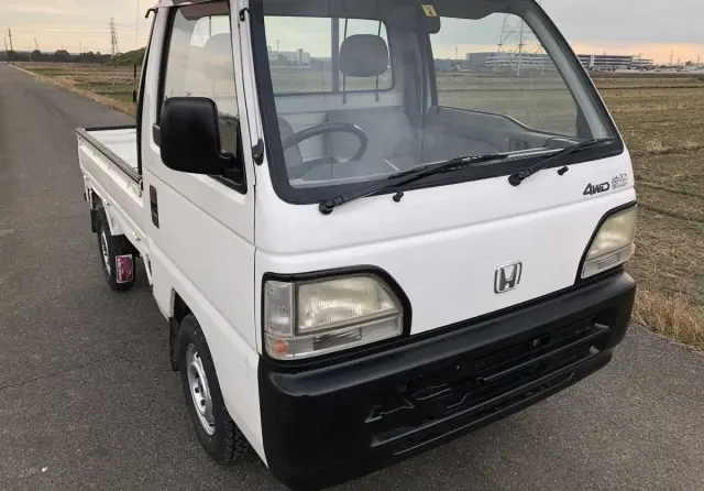 1996 Honda Acty Mini Truck, Kei Truck with AC 4WD kei truck for sale, stock KTD-0263
