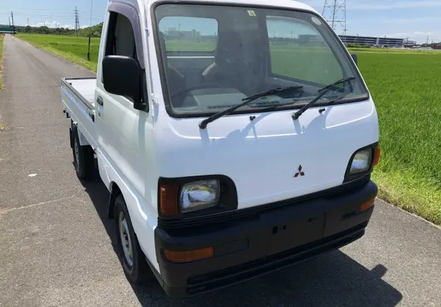 1996 Mitsubishi Minicab Mini Truck, Kei Truck in USA 4WD kei truck for sale, stock KTD-0265