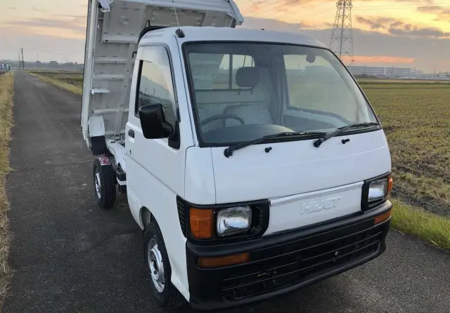 1997 Daihatsu Hijet Dump 4WD mini dump truck for sale, stock KTD-0154