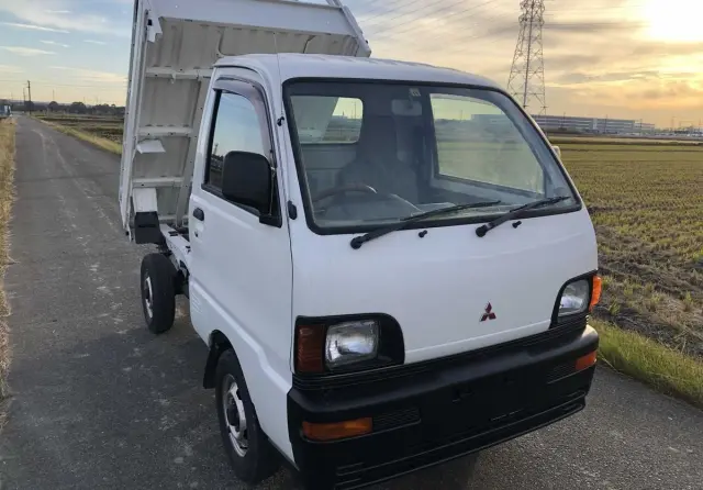 1997 Mitsubishi Minicab Dump 4WD mini dump truck for sale, stock KTD-0157
