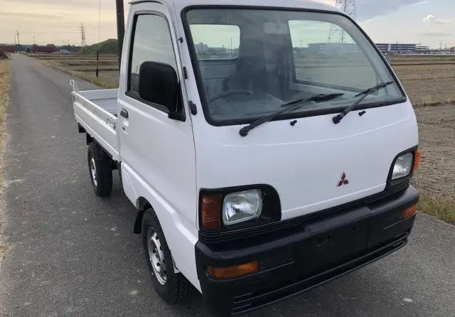 1997 Mitsubishi Minicab Mini Dump Truck 4WD mini dump truck for sale, stock KTD-0155