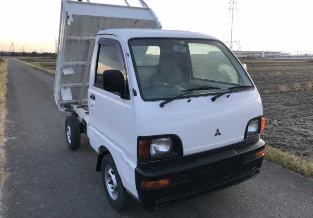1997 Mitsubishi Minicab Mini Dump Truck 4WD mini dump truck for sale, stock KTD-0156