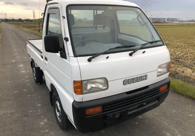 1997 Suzuki Carry Truck 4WD kei truck for sale, stock KTD-0284