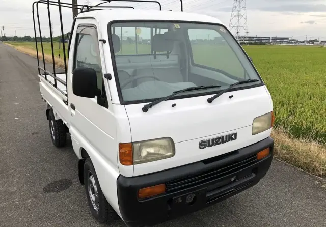 1997 Suzuki Carry Mini Truck, Kei Truck 4WD kei truck for sale, stock KTD-0286