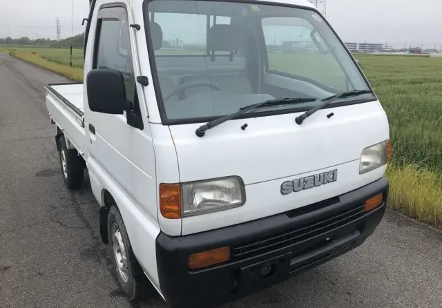1997 Suzuki Carry Truck 4WD kei truck for sale, stock KTD-0289