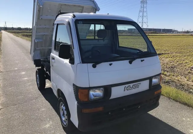1998 Daihatsu Hijet Dump 4WD mini dump truck for sale, stock KTD-0166