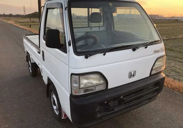 1998 Honda Acty Mini Truck, Kei Truck with AC 4WD kei truck for sale, stock KTD-0302