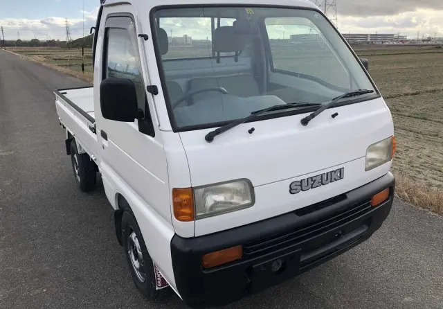 1998 Suzuki Carry Mini Truck, Kei Truck 4WD kei truck for sale, stock KTD-0312