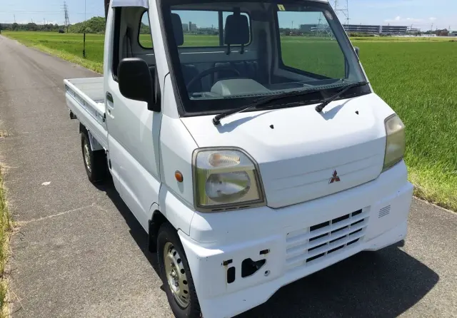 1999 Mitsubishi Minicab Truck 4WD kei truck for sale, stock KTD-0339