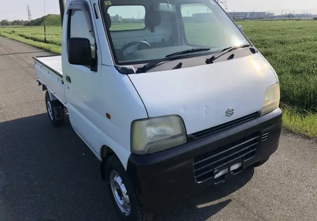 1999 Suzuki Carry Mini Truck, Kei Truck 4WD kei truck for sale, stock KTD-0363