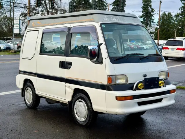 1998 Subaru Domingo Aladdin PopTop Camper 4WD, Automatic Japanese import for sale, stock KTD-0117