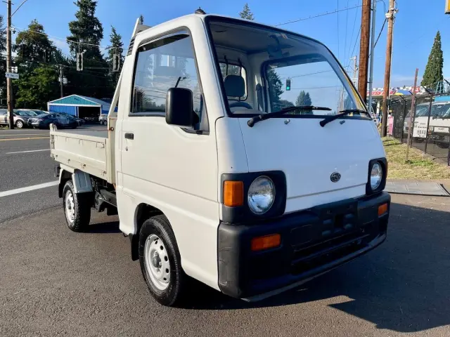 1990 Subaru Sambar SD Dump 4WD, 2Hi-4Hi, EL Gear, 5MT mini dump truck for sale, stock KTD-0122