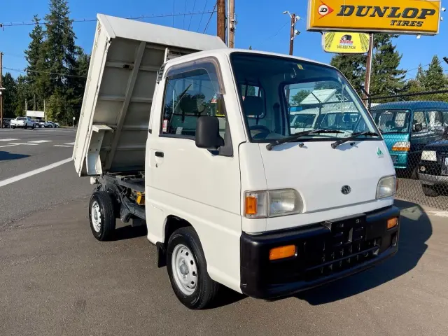 1997 Subaru Sambar HD Dump 4WD, 2Hi-4Hi, EL Gear, 5MT mini dump truck for sale, stock KTD-0159