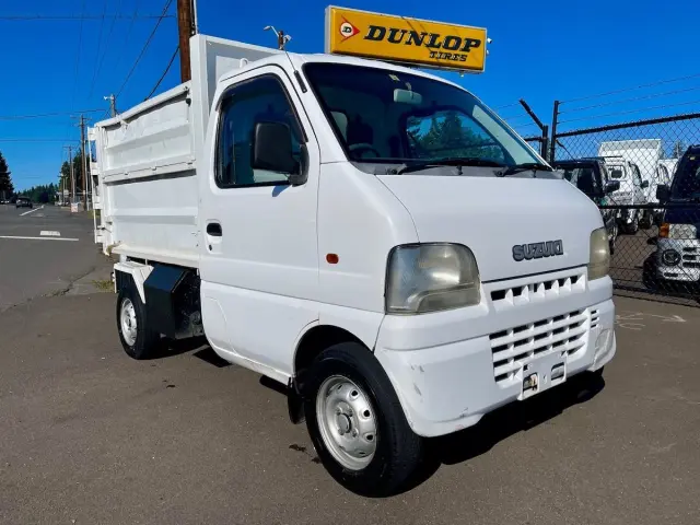 2000 Suzuki Carry Deep Dump 4WD, 2Hi-4Hi-4Lo, AC, PS, 5MT mini dump truck for sale, stock KTD-0179